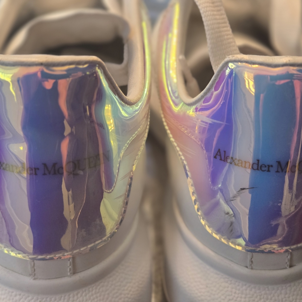 Alexander McQueen Kids Iridescent Sneakers